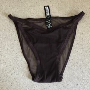 Bootaybag: Brown Mesh Bikini
